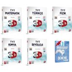3D Yayınları TYT Matematik Türkçe Fizik Kimya Biyoloji Soru Bankası Set