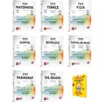 3D Yayınları TYT Matematik - Türkçe - Fizik - Kimya - Biyoloji - Sosyal Bilimler 8'li Deneme Seti + Planlama Defteri