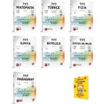 3D Yayınları TYT Matematik - Türkçe - Fizik - Kimya - Biyoloji - Sosyal Bilimler - Paragraf 7'li Denemeleri + Planlama Defteri