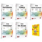 3D Yayınları TYT Matematik - Türkçe - Sosyal Bilimler - Paragraf - Dil Bilgisi 5'li Denemeleri + Planlama Defteri