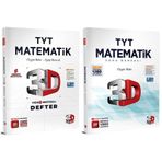 3D Yayınları Tyt Matematik Video Ders Defter ve Soru Bankasi 2 Kitap Set