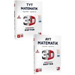 3D Yayınları TYT Matematik Video Destekli Defter - AYT Matematik Video Destekli Defter