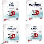 3D Yayınları TYT Set Matematik - Biyoloji - Kimya - Fizik