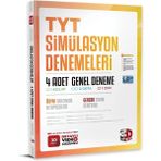 3D Yayınları TYT Simülasyon Genel Deneme Seti 4'lü – 12. Sınıf Üniversite Hazırlık Sınav Paketi, 17-18 Yaş