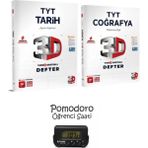 3D Yayınları Tyt Tarih + Tyt Coğrafya Video Destekli Defter Seti Kronometre Hediyeli
