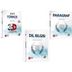 3D Yayınları TYT Türkçe - Paragraf - Dil Bilgisi Soru Bankası Seti