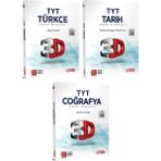 3D Yayınları TYT Türkçe Soru Bankası - Tarih Soru Bankası - Coğrafya Soru Bankası 3'lü Set