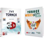 3D Yayınları TYT Türkçe Soru Bankası ve TYT Türkçe Pro Konu Anlatımı El Kitabı