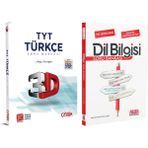 3D Yayınları TYT Türkçe ve Dil Bilgisi Soru Bankası Seti 2 Kitap