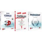 3D Yayınları TYT Türkçe ve Paragraf ile Dil Bilgisi Soru Bankası Seti 3 Kitap