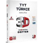 3D Yayınları TYT Türkçe Video Destekli Defter - Telefon Tutucu