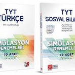 3d Yayınları - TYT Türkçe+Sosyal Bilimler Simülasyon Deneme Seti 2 Kitap