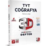 3D Yayınları TYT Video Destekli Coğrafya Defter Ciltli 216 Sayfa Üniversite Hazırlık İçin