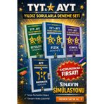 3D Yayınları Yıldız Ayt Matematik Tyt - Ayt Fizik Deneme, Tyt - Ayt Kimya Deneme, Tyt - Ayt Biyoloji Deneme 3 Kitap