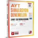 3D Yayınları YKS AYT Eşit Ağırlık 3'lü Deneme Sınavı