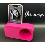 3D Yazıcı Tasarımı Akustik Telefon Standı Ve Ses Yükseltici Hoparlör