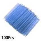 3Danlu 100 Adet Mavi Plastik Tırnak Tırnak Eti Itici Renkli Tırnak Sopa Manikür Çıkarıcı Tırnak Jeli Lehçe Çizim Sopa Tırnak Sanat Aracı 5/10/20/50/100 Adet (Yurt Dışından)