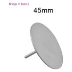 3Danlu HJ-NF038-45MM 1 Adet Pedikür Matkap Ucu Manikür Zımpara Diski 45 mm Disk Tırnak Matkap Uçları Elektrikli Tırnak Matkap Aksesuarı Pedikür Araçları (Yurt Dışından)