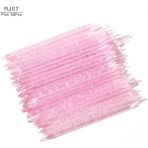 3Danlu Ordu Yeşil 50/100 Adet Yeniden Kullanılabilir Kristal Sopa Çift Uçlu Nail Art Tırnak Eti Itici Tırnak Eti Çıkarıcı Aracı Pedikür Bakımı Çivi Manikür Araçları (Yurt Dışından)