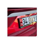 3dbaydesign Tr Pleksi Plakalık (Kırımızı krom-Beyaz) 2 Adet Kendinden Yapışkanlı