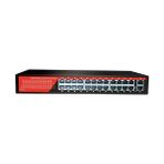 3DCool 3D-PSF24 26 Port Kamera Poe Switch 24XPOE 2x Gigabit Uplink 320W 250MT