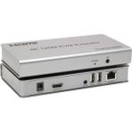3DCool BD-1020HU 120MT HDMI USB Kvm Extender 4K Sesli HDMI ve Mouse Menzil Genişletici Uzatıcı CAT5E/CAT6
