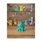 3DcraftTr Bulbasaur Figür Pokemon Oyuncak - 8 cm Dekoratif Koleksiyon Biblo