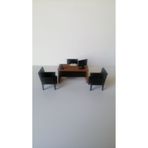 3deepdesign 3D Baskı Minyatür Ofis seti obje-Teraryum Diorama Maket Minyatür Seti