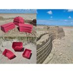 3Dlab Three-Dimensional Systems Kumdan Kale Kalıbı, Deniz - Plaj Eğitici Oyuncak - Pembe