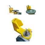 3DMake Taşlama Makinesi Için Matkap Ucu Bileme Aparatı Sarı Renk
