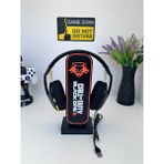 3dpazarıcom 3D Baskı Call Of Duty Black Ops 6 Tasarımlı Ledli Kulaklık Tutucu - .