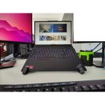 3dproga 3D Baskılı Laptop Standı - Siyah - 200X103X2,5