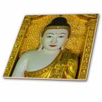 3dRose 3D Gül Myanmar. Mandalay. Sagaing Tepesi. U min Thounzeh Otuz Mağara Tapınağı, Çok Renkli