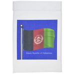 3dRose fl_99099_1 Afganistan İslam Cumhuriyeti Sallayan Bayrak Bahçe Bayrağı, 30 x 45 cm