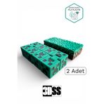 3DSS Minecraft Temalı Stres Azaltıcı Duyusal Oyuncak | Fidget Küp Seti 2’li | Pixel Blok El Oyuncağı