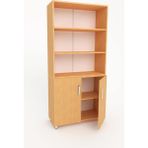 3G Tasarım Üç Raflı İki Kapaklı Ofis Dolabı Dosya Dolabı 3G-033-KD-KAYIN/90x37x190h