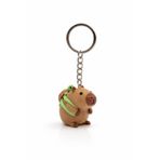 3Gen3D Sevimli Kapibara (Capybara) Anahtarlık ve Çanta Süsü, 3D Baskı Mini Figür Charm, Eğlenceli Kawaii Hediyelik Aksesuar