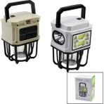 3in1= 2-Led Fener - Cob LED - 1-Rustik Ampul Kamp - Bahçe Fener Solar - Şarjlıpowerbank (5477) N - 0,5