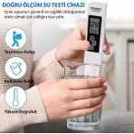 3in1 Dijital Tds Su Kalitesi Değeri Sıcaklık Ölçüm Cihazı - Ahşap
