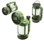 3İN1=FAN - 2-FENER SOLAR - USB ŞARJ VANTİLATÖR - KAMP LAMBA FENER:10W+5WFAN=90 DERECE OYNAR BAŞ- TEK KADEME PT-576 (5264)