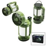 3İN1=FAN - 2-FENER SOLAR - USB ŞARJ VANTİLATÖR - KAMP LAMBA FENER:10W+5WFAN=90 DERECE OYNAR BAŞ