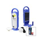 3ın1solar - Pilli - Usb Şarjlı - Fener Işıldak Powerbank Led - Cob - Seyyar Ampul
