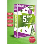 3K Store 2026 5. Sınıf Nirvana Yaz Tatili Genel Tekrar Karma Deneme Seti 5 Farklı Yayın Türkiye Geneli