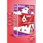 3K Store 2026 6. Sınıf Nirvana Yaz Tatili Genel Tekrar Karma Deneme Seti 5 Farklı Yayın Türkiye Geneli