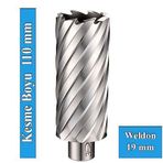 3Keego SHC 110 49x110 mm HSS Manyetik Delme Matkap Ucu