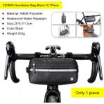 3l Gidon Çantasıx1 Stili Rhinowalk Bisiklet Çanta Seti Taşınabilir Bisiklet Direksiyon Çantaları Mtb Çerçeve Üst Tüp Çantası Seyahat Sele Kuyruk Aracı Çantası Aksesuarları (Yurt Dışından) - Beyaz