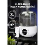 3L Ultrasonik Hava Nemlendirici Buhar Makinesi Dijital Zamanlayıcı