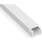 3'Lü 2 Metre Kablo Kanalı Seti 25X16mm Pvc Yapışkanlı Kolay Montajlı Kablo Düzenleyici