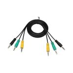 3lü 3.5 Mm Stereo 5.1 Ses Sistemi Kablosu - 1.5 Metre