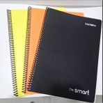 3'lü 60 Yaprak Telli Defter Seti, Şık ve Kullanışlı Not Defteri Paketi - Ahşap - Seçenek 1